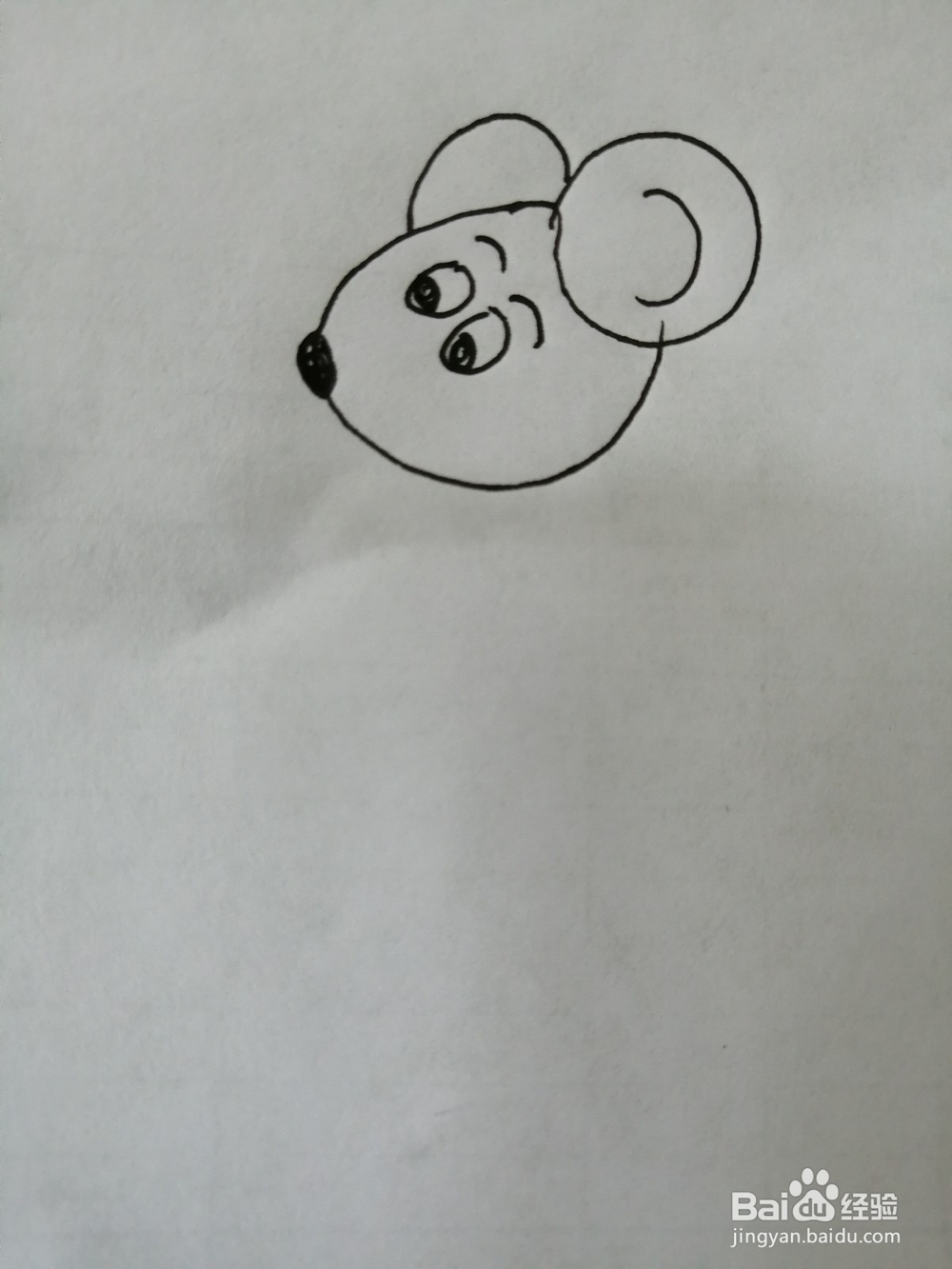 可爱的小老鼠怎么画