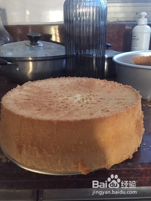 原味戚风蛋糕胚的做法