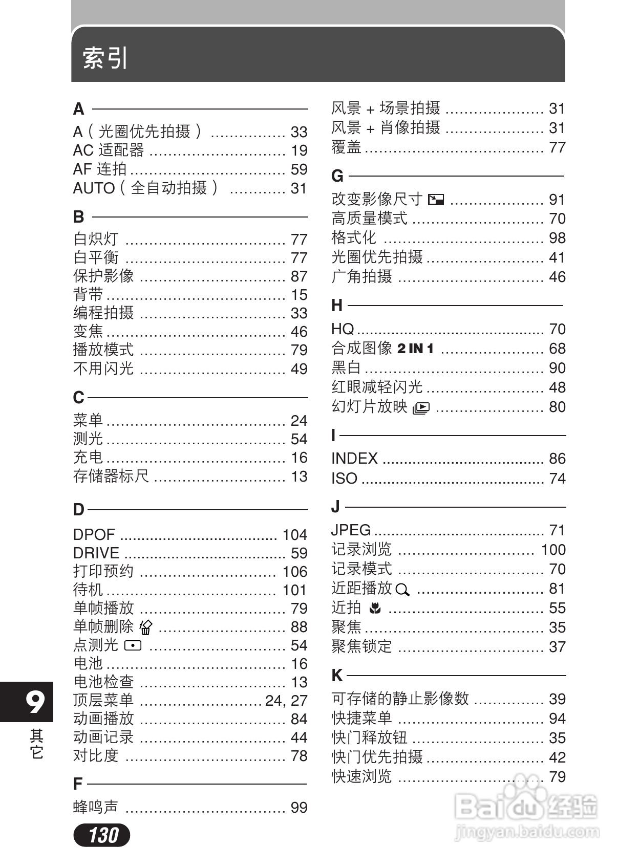 Olympus奥林巴斯C-50Z数码相机说明书:[13]