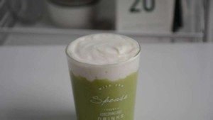 如何制作豌豆浓汤奶盖的教程