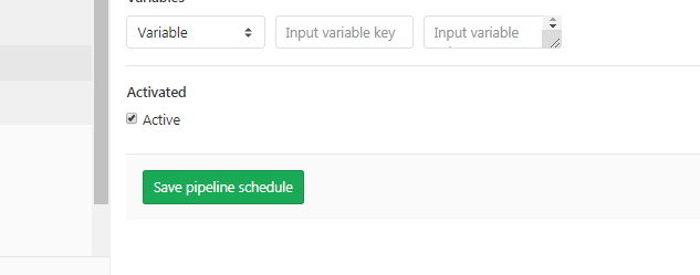 如何使用gitlab创建流水线计划