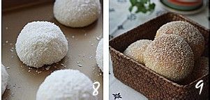 潮妈育儿半月谈の美食达人秀---椰蓉豆沙面包