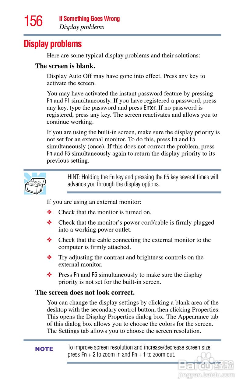 东芝NB300笔记本电脑使用说明书:[16]