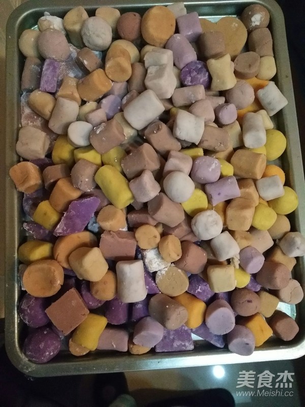 手工多彩芋圆