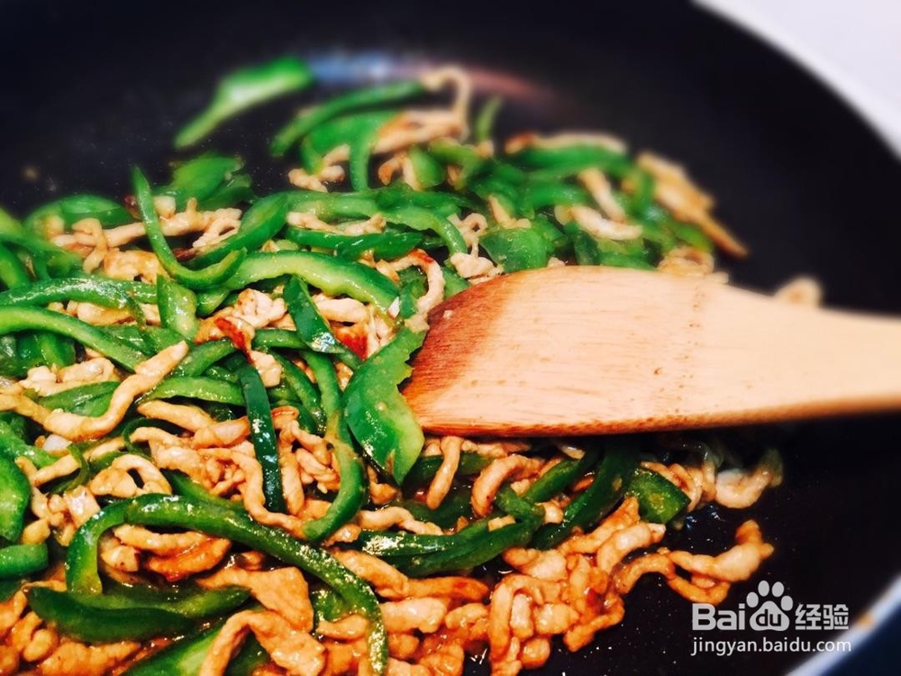 童年味道青椒炒肉丝