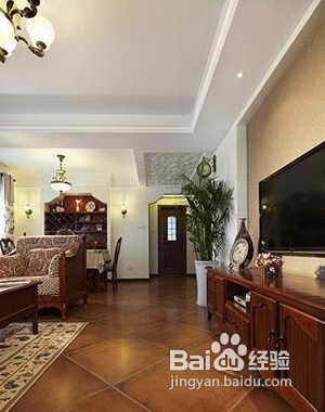 130平米房子装修美式乡村风