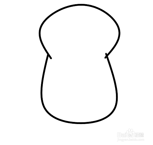 怎么画一个卡通企鹅？