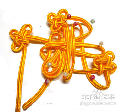 怎样让吉祥结和酢浆草结完美结合