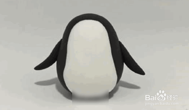 粘土企鹅的制作方法