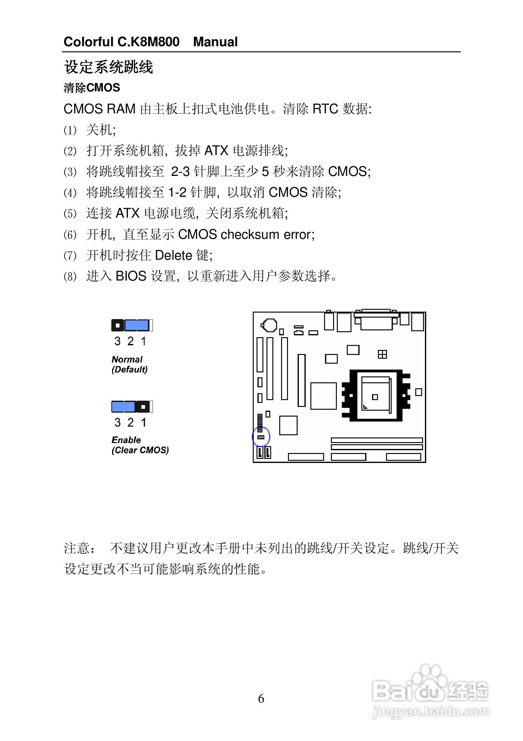 七彩虹C.K8M800型主板说明书:[2]