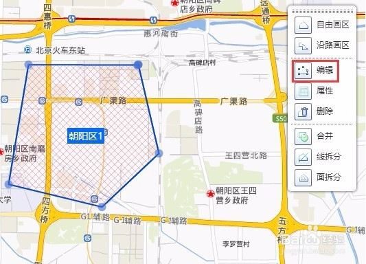 如何快速在地图上划分物流快递的配送范围？