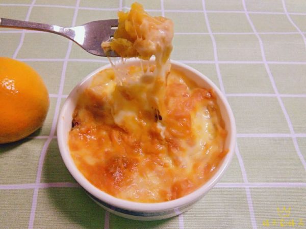 奶香芝士焗红薯