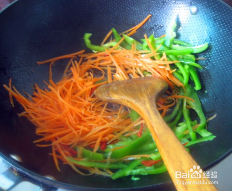 蚝油三丝的做法