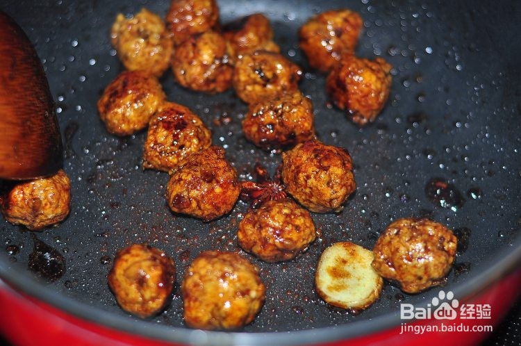 红烧肉丸子的做法
