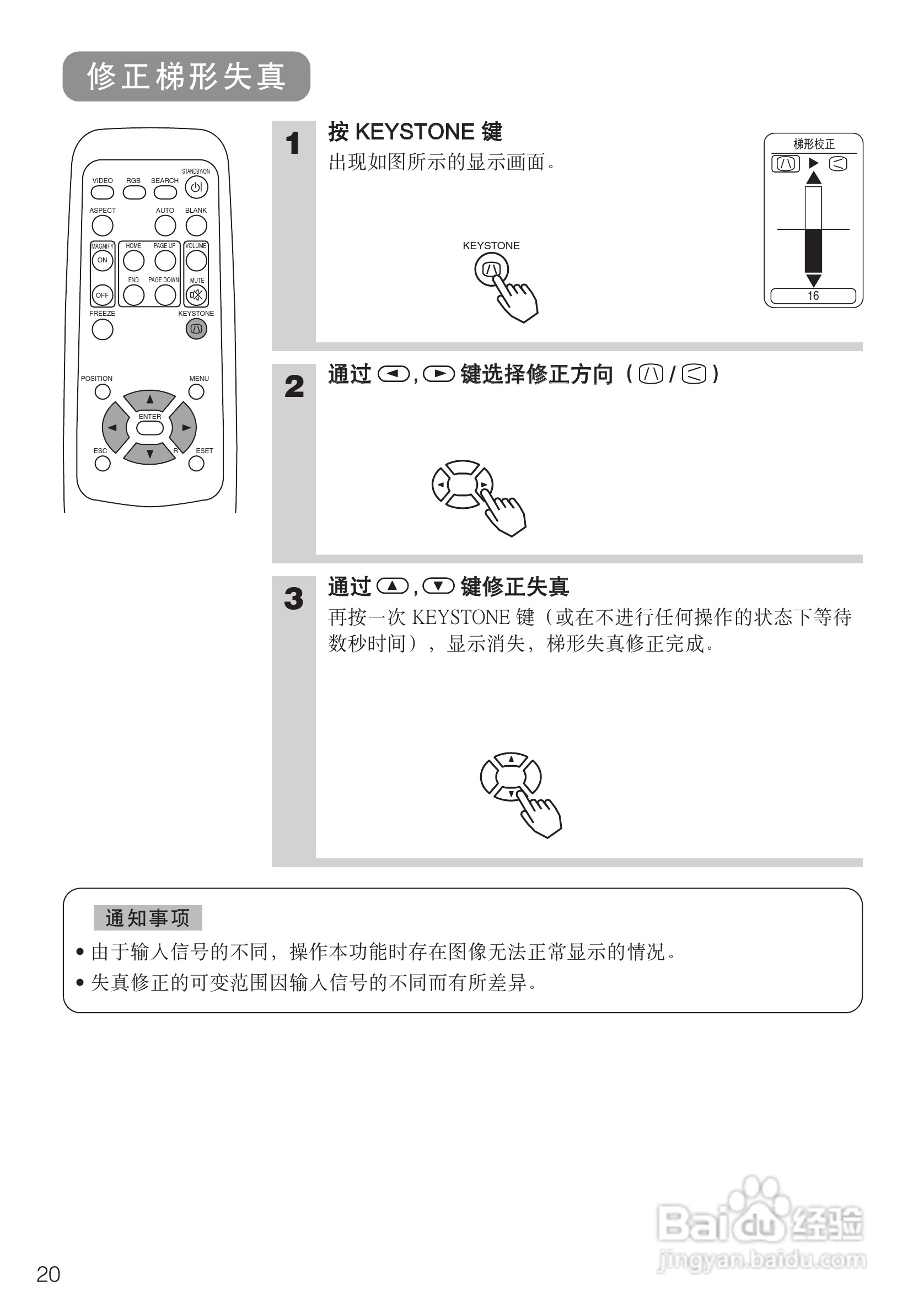 日立 CPS318W投影机说明书:[3]