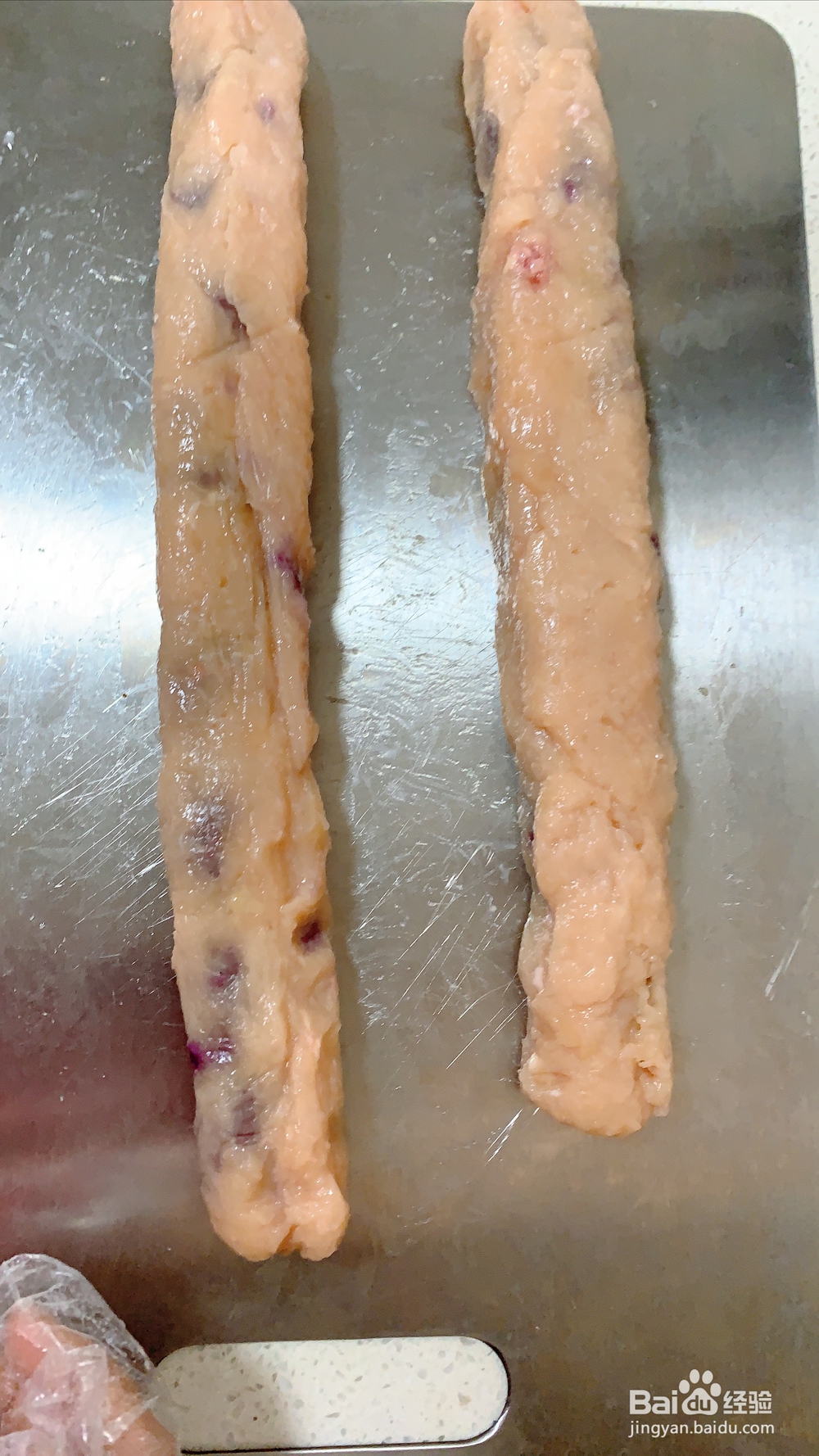 低脂的鸡肉紫薯片