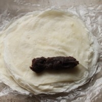 豆沙馅的春卷