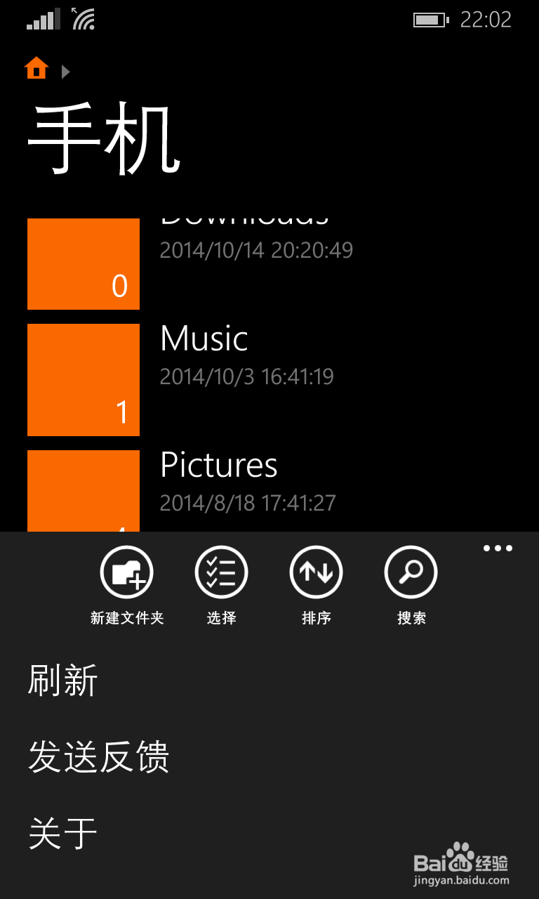 WP8.1 文件管理