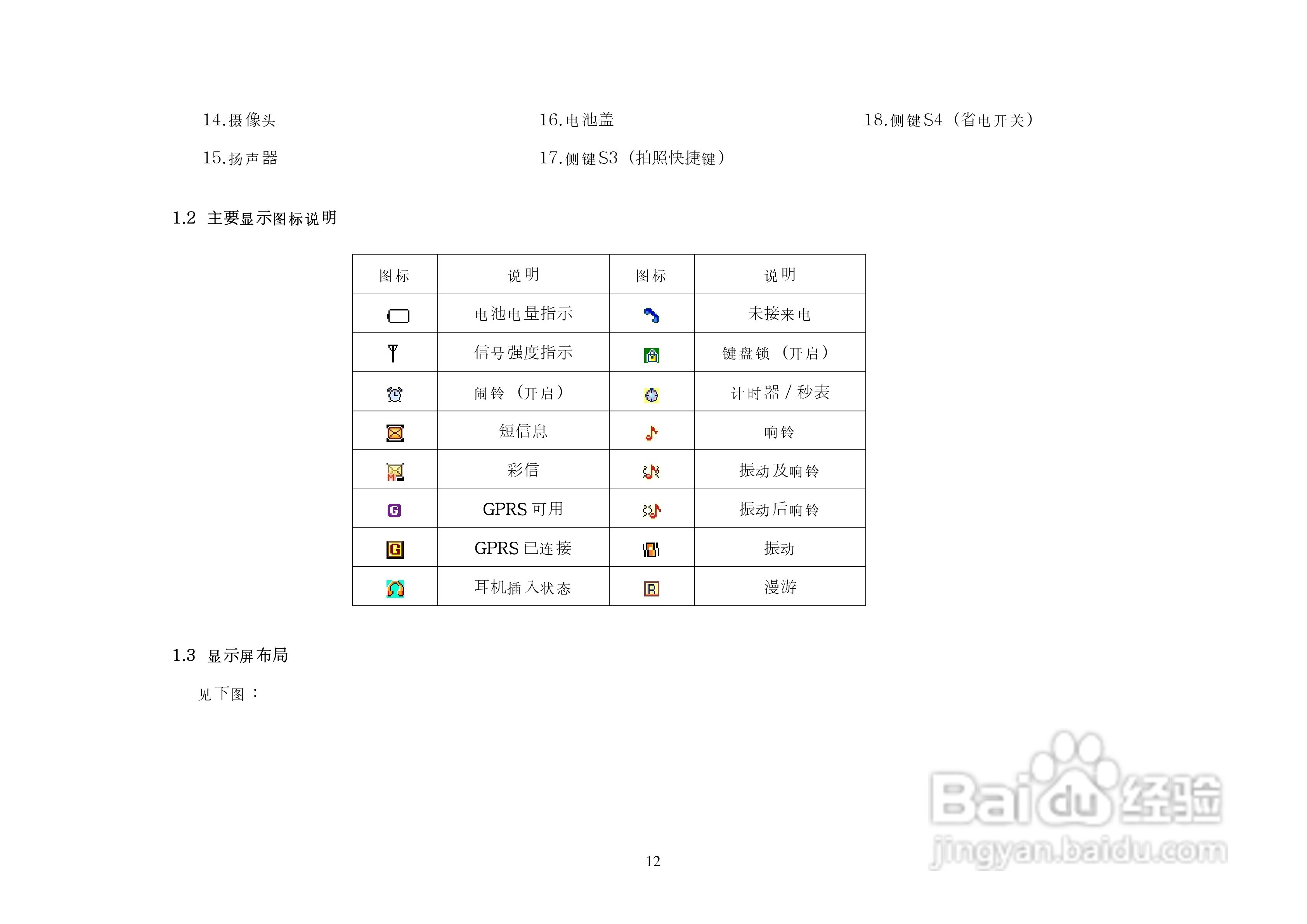 简韵KP285手机说明书:[2]