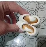 颜值超高——芝麻酱花卷