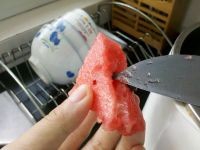 冰凉解暑的西瓜汁