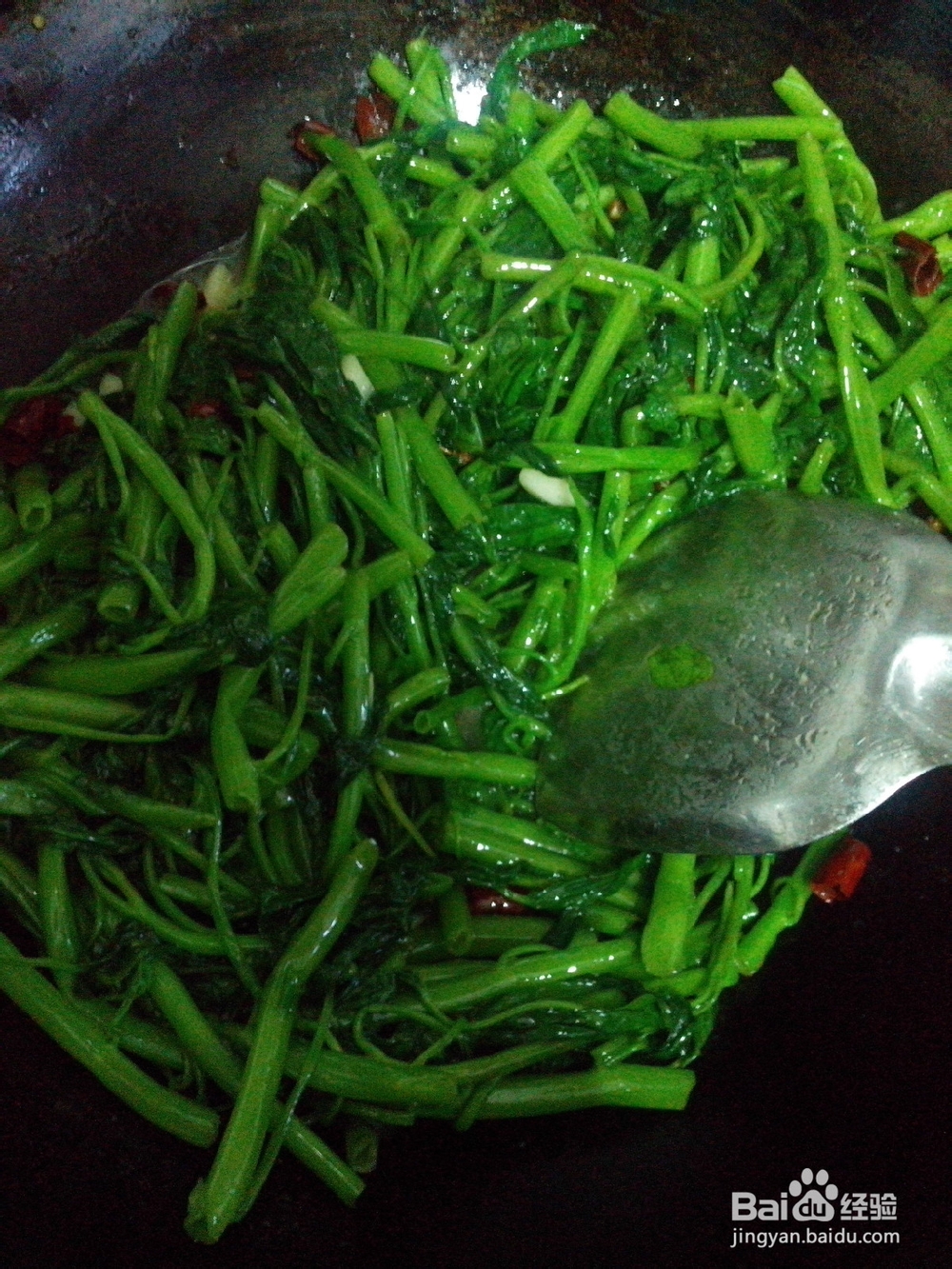爆炒——空心菜