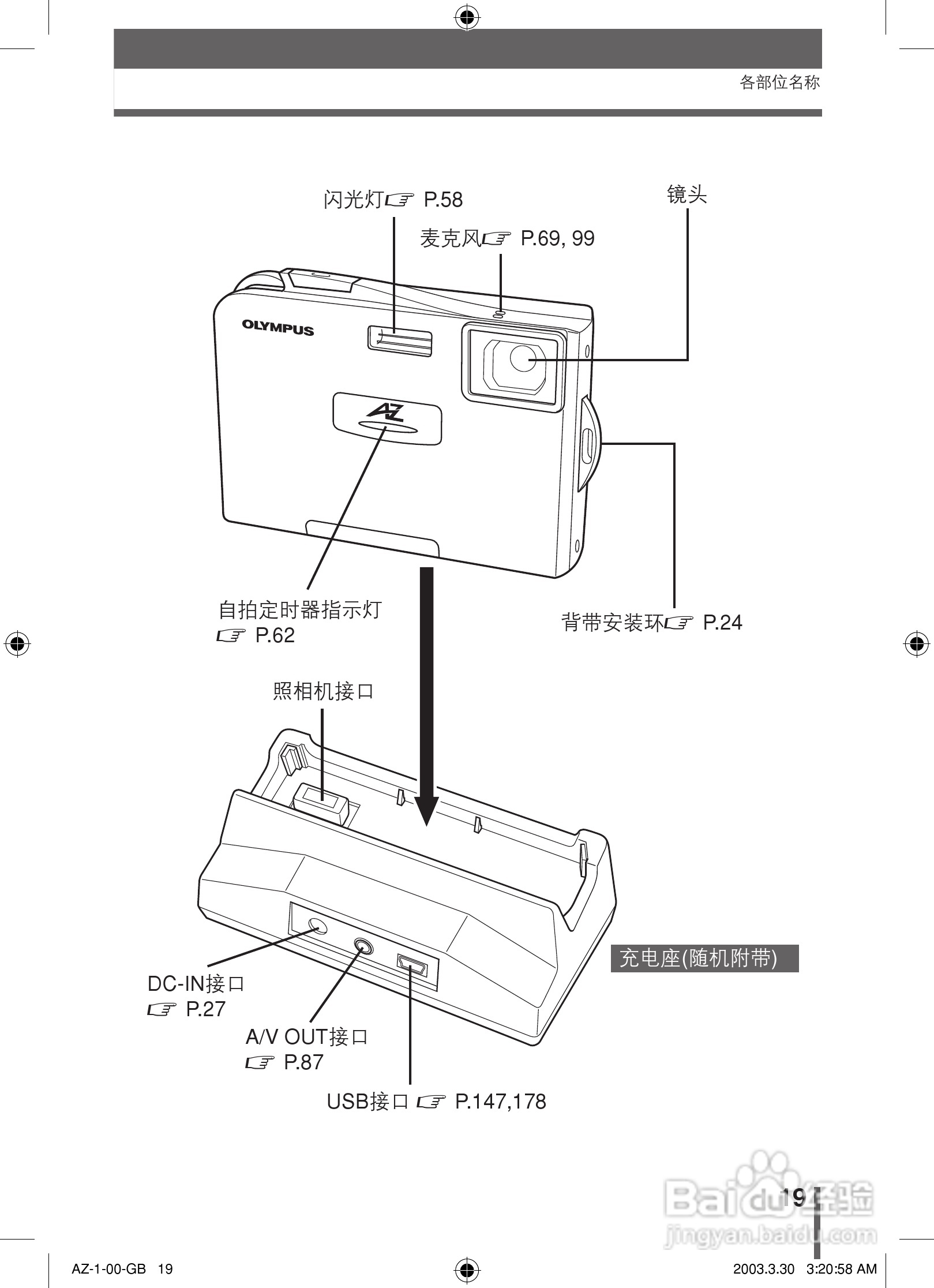 奥林巴斯 AZ-1数码相机说明书:[2]