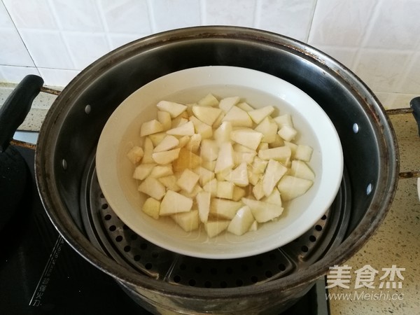 蒸锅版老冰糖炖雪梨