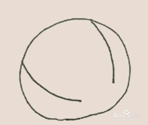 简笔画之排球