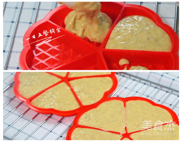 黑麦华夫饼的做法