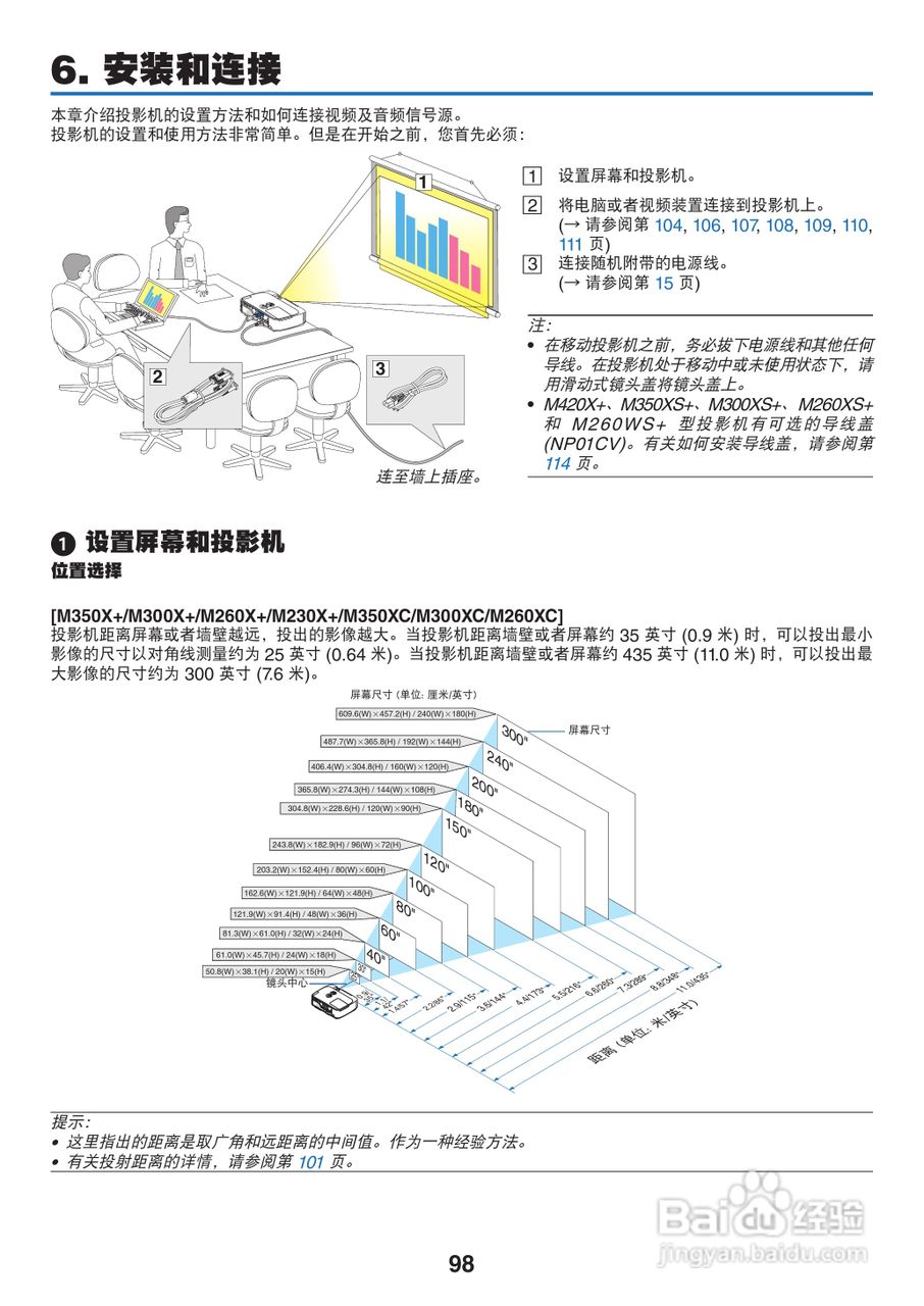 NEC NP-M350XS+投影机使用说明书:[11]