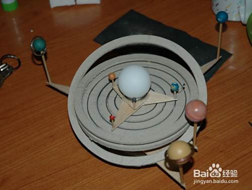 怎样制作太阳系仪 百度经验 怎样制作太阳系仪 百度经验