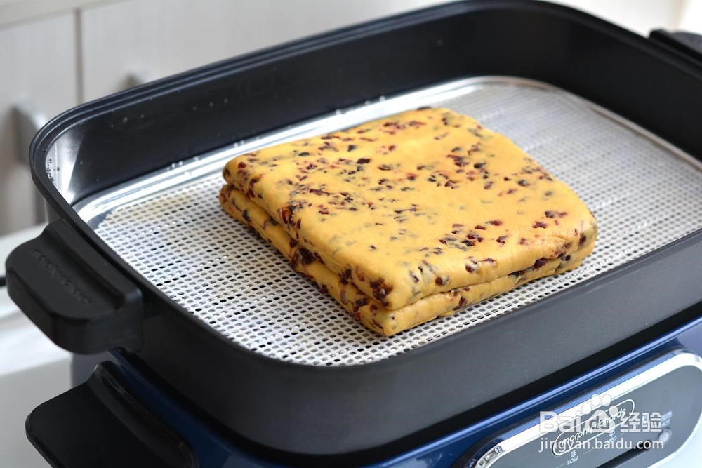 香甜松软蔓越莓南瓜千层糕