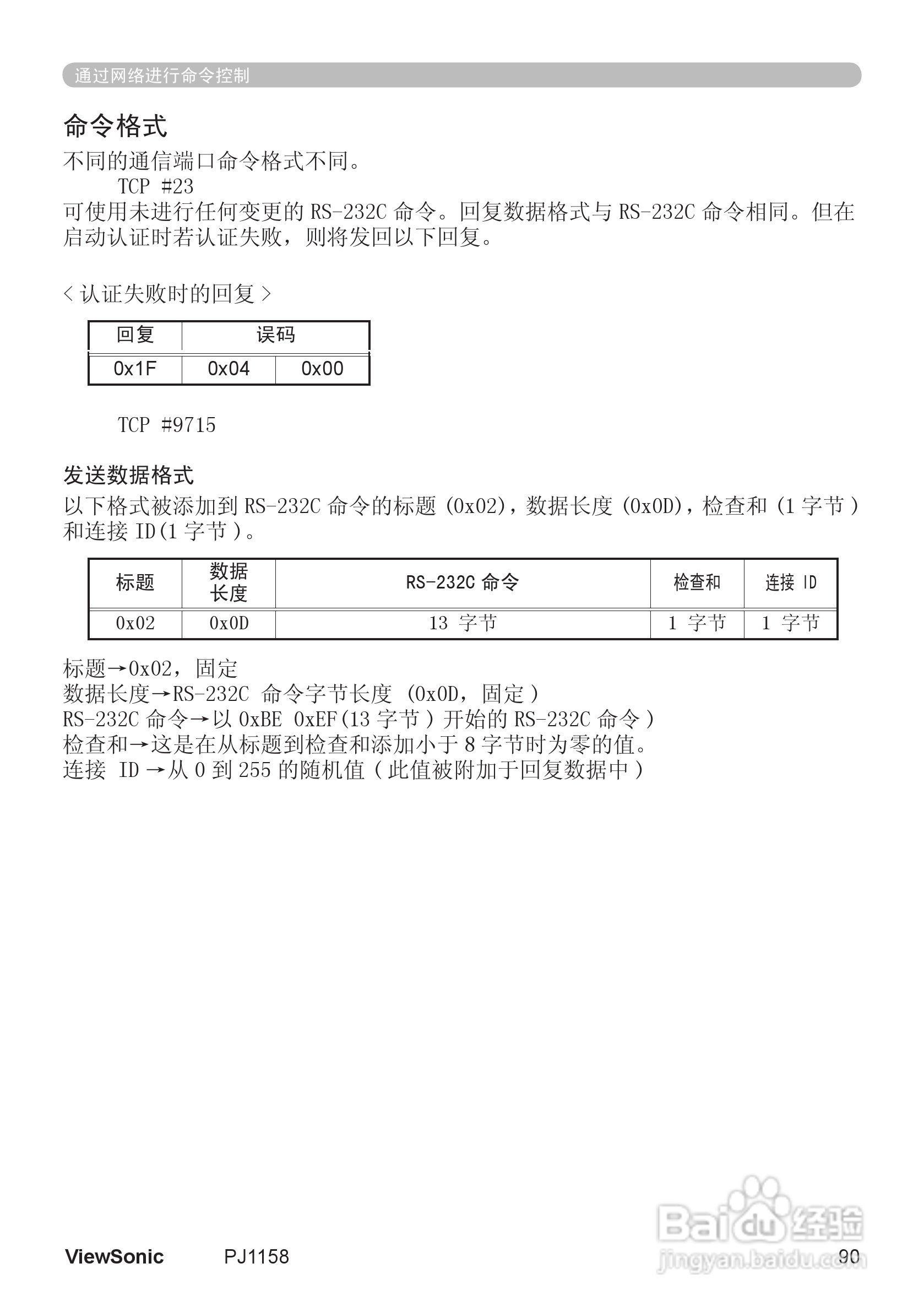 优派PJ1158投影机使用说明书:[10]