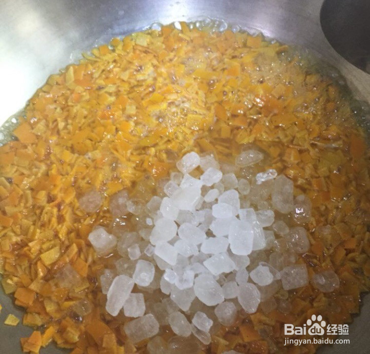 糖渍橙皮的做法