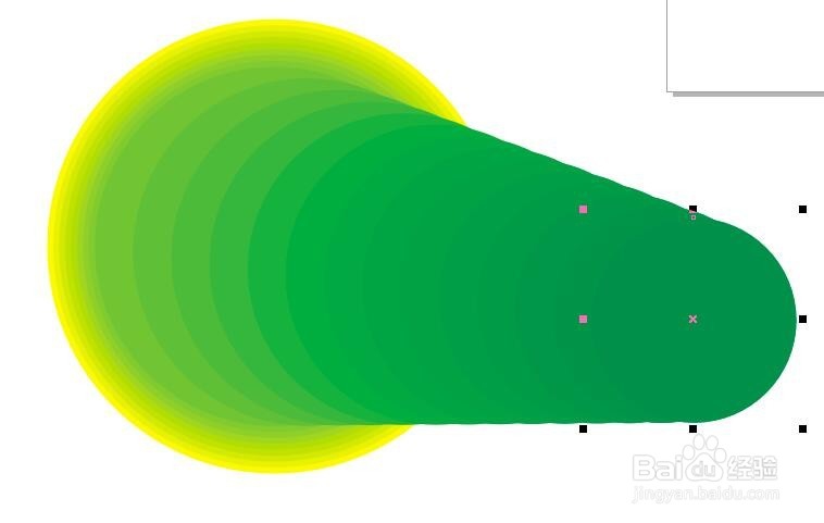 CDR 交互式调和工具怎么使用？