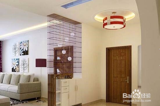 门对客厅玄关怎么做