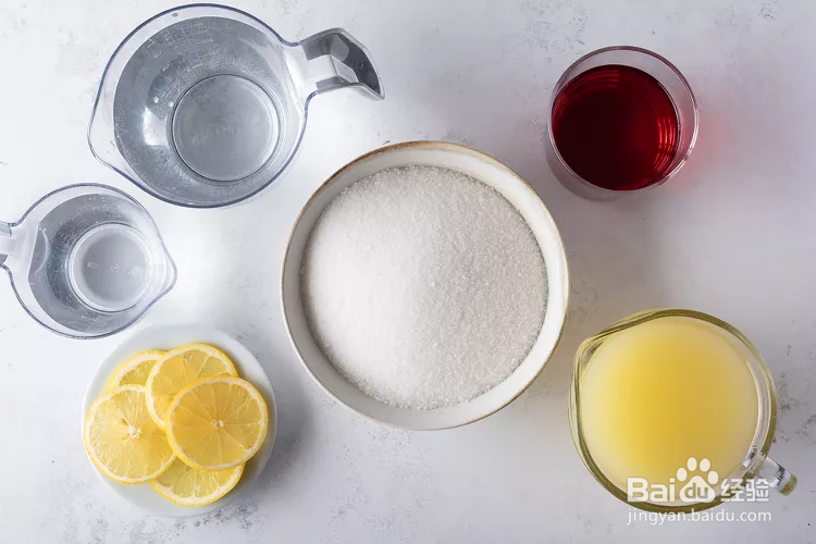 如何制作粉红柠檬水？