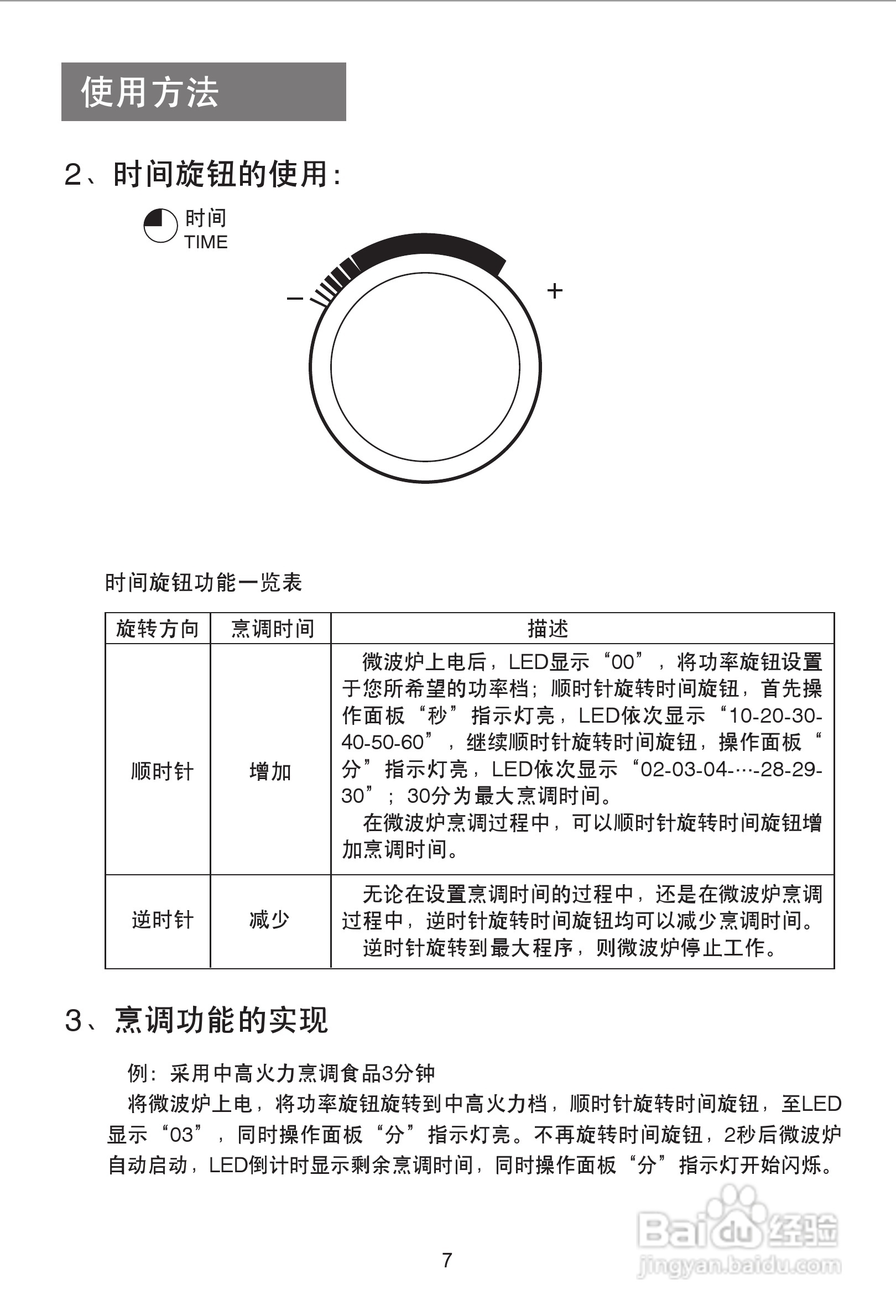 海尔MK-2270EG(VC)微波炉使用说明书