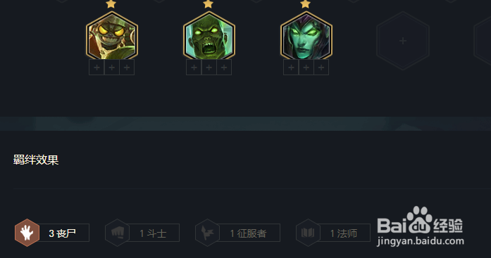 云顶丧尸羁绊怎么合