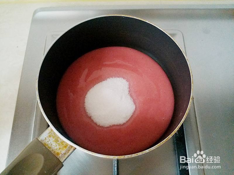 草莓慕斯蛋糕满满一口恋爱的味道!