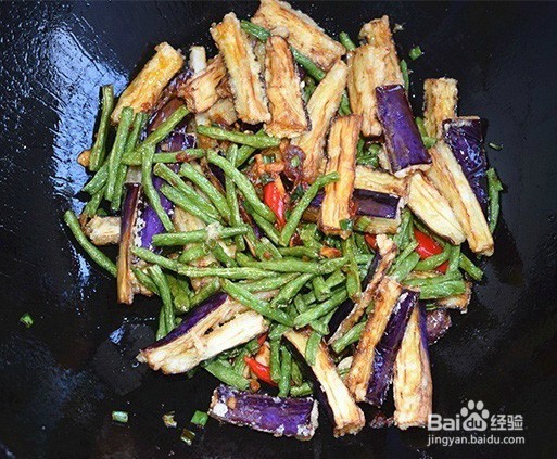 茄子烧豆角怎么做