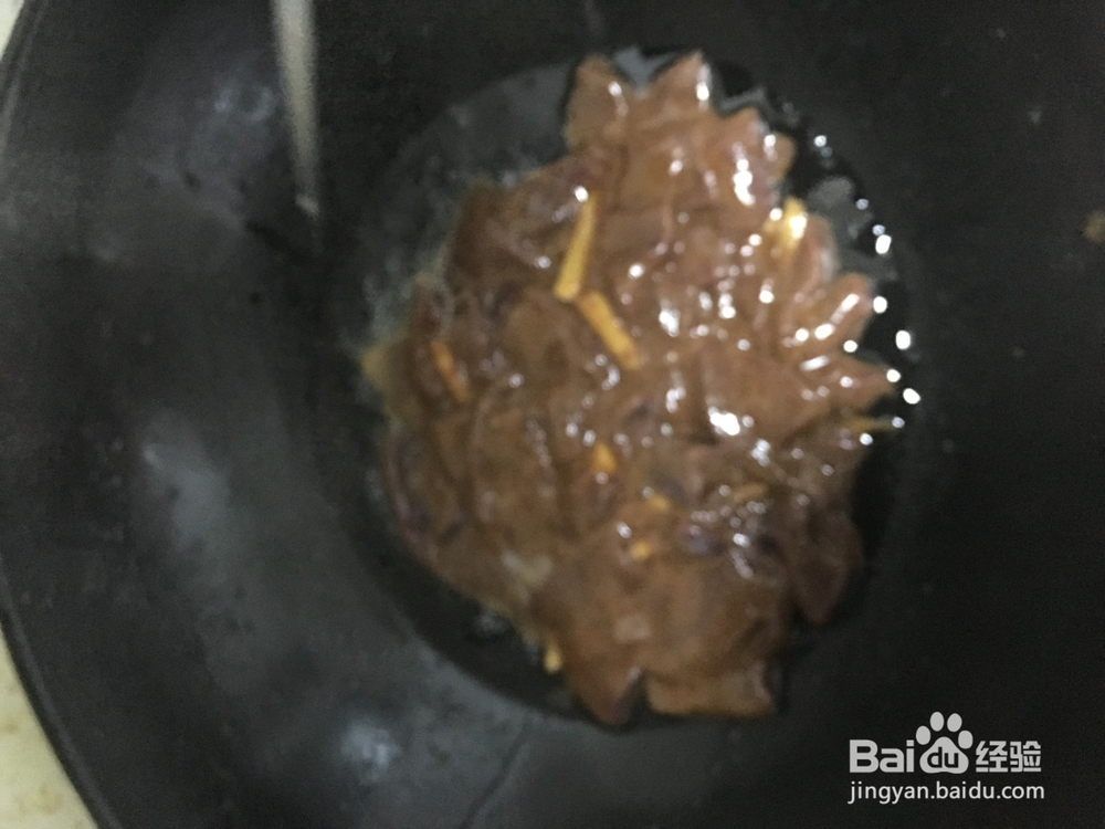 猪肝的个人做法