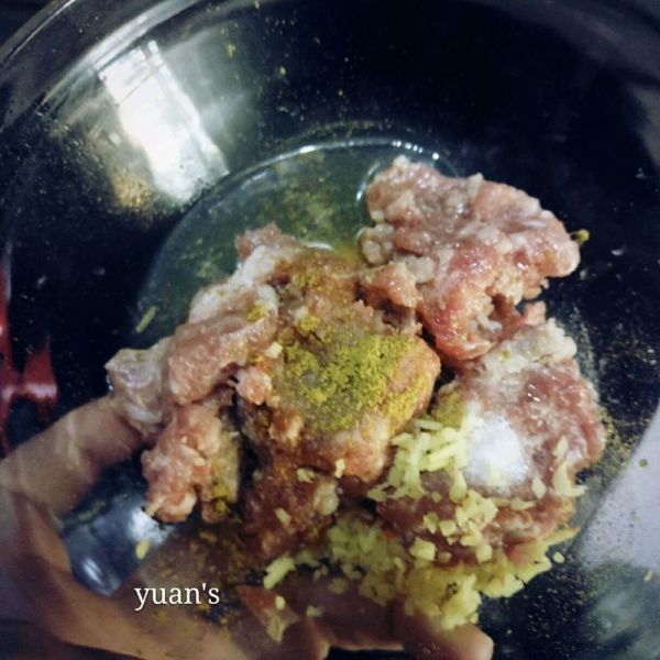 冬瓜小白菜丸子汤