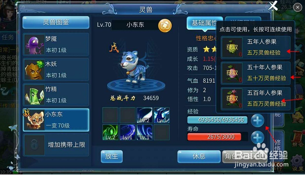 小虎咪怎么加点