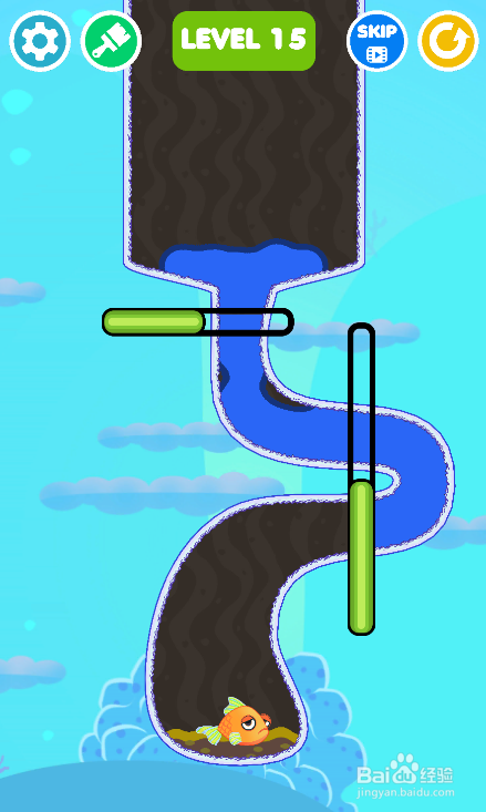 Save The Fish的LEVEL 15怎样通过