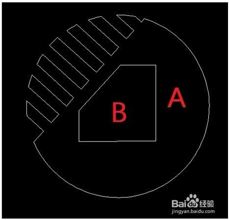 Autocad如何快速计算复杂图形的面积 百度经验