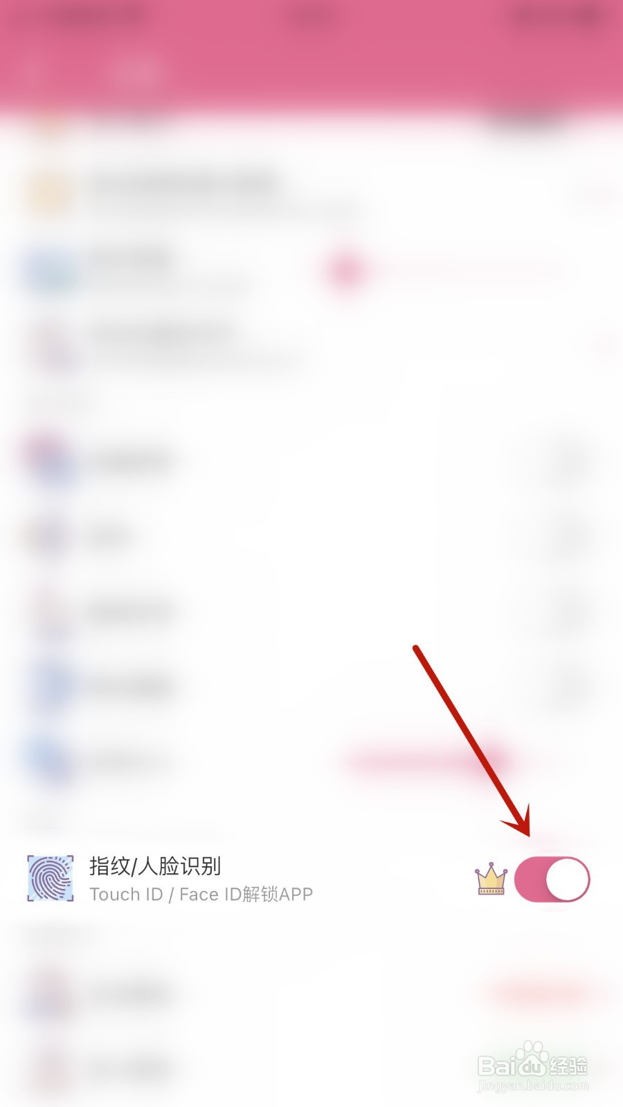 昼虎记账如何关闭指纹/人脸识别