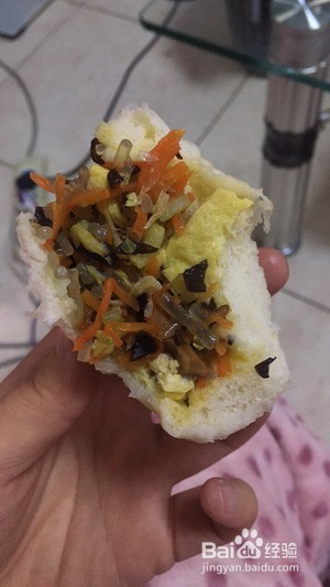 胡萝卜素馅包的做法