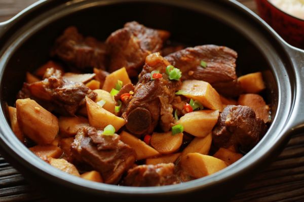 砂锅红烧排骨山药